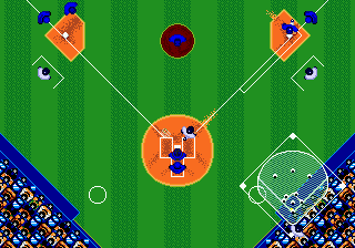 Tommy Lasorda Baseball (USA) In game screenshot